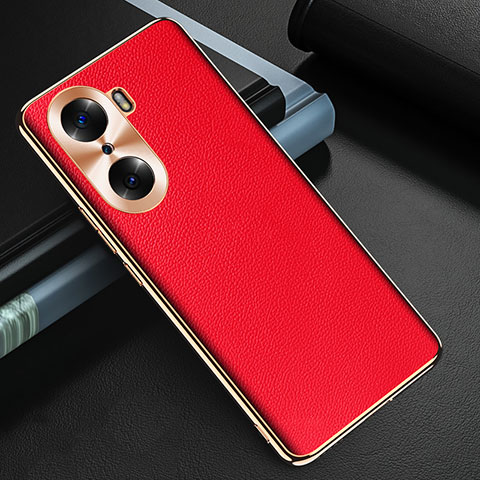 Custodia Lusso Pelle Cover GS3 per Huawei Honor 60 5G Rosso