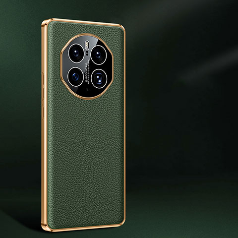 Custodia Lusso Pelle Cover JB2 per Huawei Mate 50 Pro Verde