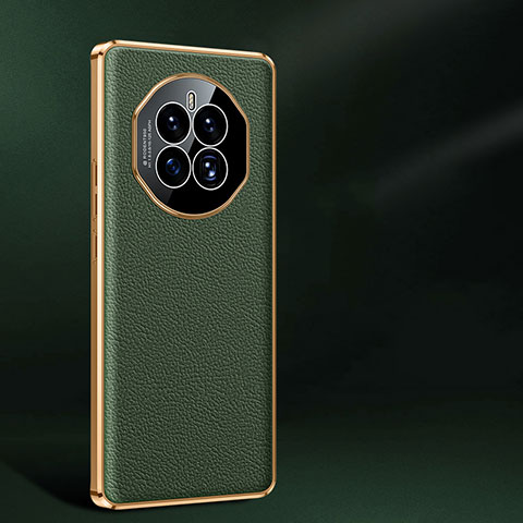 Custodia Lusso Pelle Cover JB2 per Huawei Mate 50 Verde