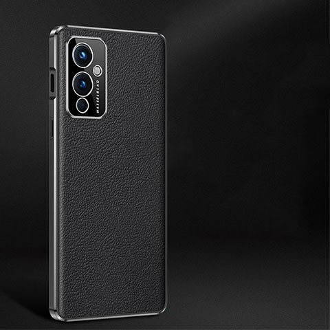 Custodia Lusso Pelle Cover JB2 per OnePlus 9 5G Nero