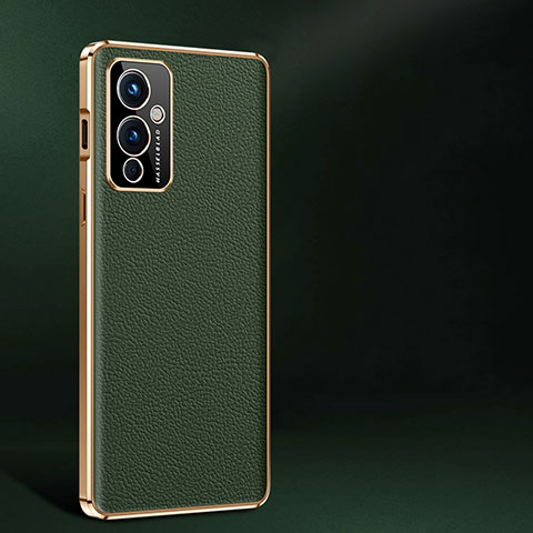 Custodia Lusso Pelle Cover JB2 per OnePlus 9 5G Verde