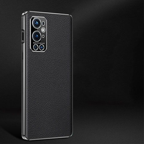 Custodia Lusso Pelle Cover JB2 per OnePlus 9 Pro 5G Nero