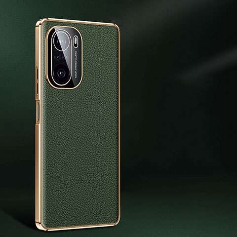 Custodia Lusso Pelle Cover JB2 per Xiaomi Mi 11i 5G Verde