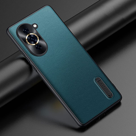 Custodia Lusso Pelle Cover JB3 per Huawei Nova 10 Pro Verde