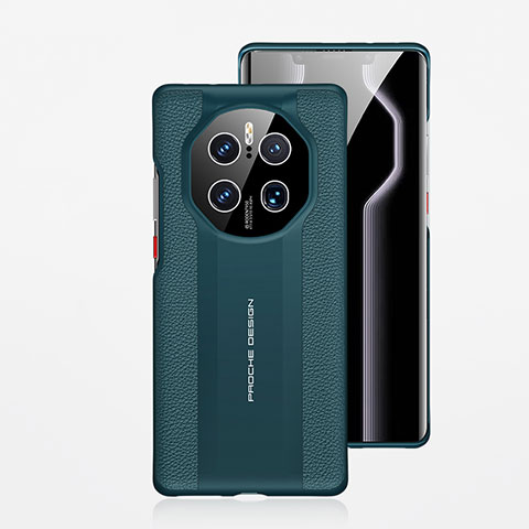 Custodia Lusso Pelle Cover JB5 per Huawei Mate 50 RS Verde