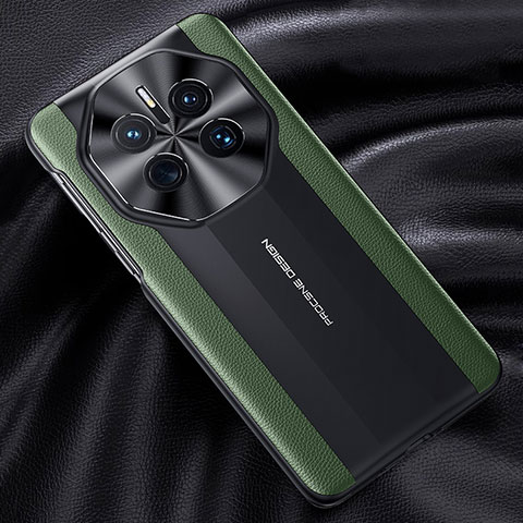 Custodia Lusso Pelle Cover JB6 per Huawei Mate 50 RS Verde