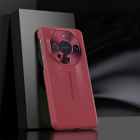 Custodia Lusso Pelle Cover JL1 per Huawei Mate 60 Pro+ Plus Rosso