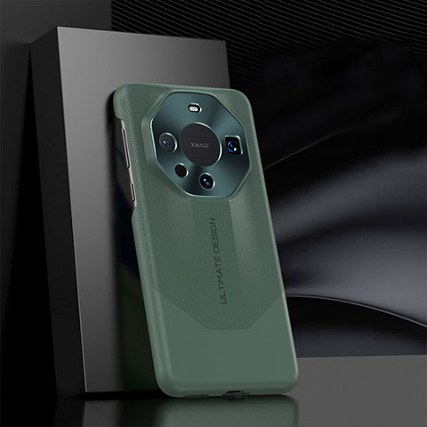 Custodia Lusso Pelle Cover JL1 per Huawei Mate 60 Pro Verde