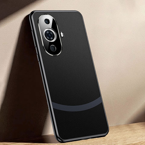 Custodia Lusso Pelle Cover JL1 per Huawei Nova 11 Ultra Nero