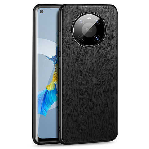 Custodia Lusso Pelle Cover K01 per Huawei Mate 40E 5G Nero