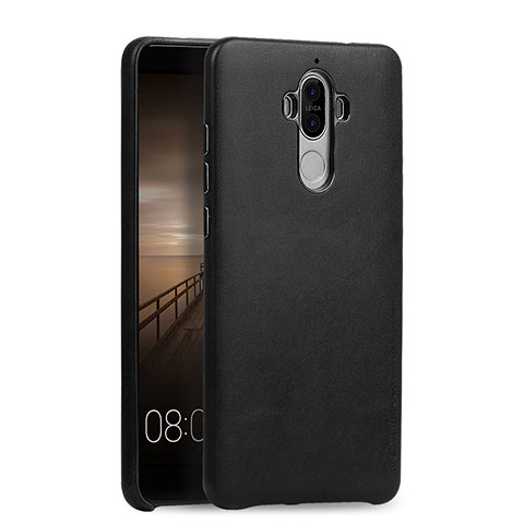 Custodia Lusso Pelle Cover L03 per Huawei Mate 9 Nero