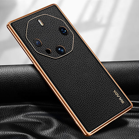 Custodia Lusso Pelle Cover LD2 per Huawei Mate 60 RS Ultimate Nero