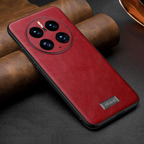 Custodia Lusso Pelle Cover LD3 per Huawei Mate 50 Pro Rosso