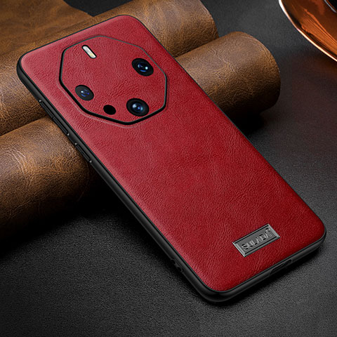 Custodia Lusso Pelle Cover LD3 per Huawei Mate 60 RS Ultimate Rosso