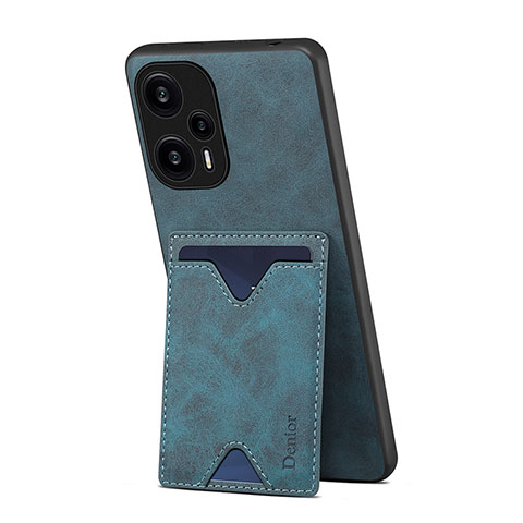 Custodia Lusso Pelle Cover MT1 per Xiaomi Redmi Note 12 Turbo 5G Blu