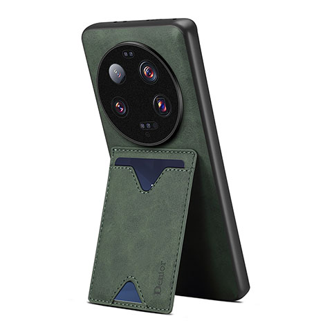 Custodia Lusso Pelle Cover MT2 per Xiaomi Mi 13 Ultra 5G Verde