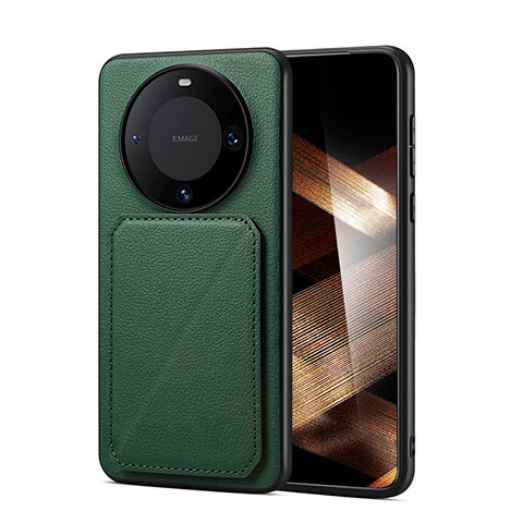 Custodia Lusso Pelle Cover MT3 per Huawei Mate 60 Pro Verde