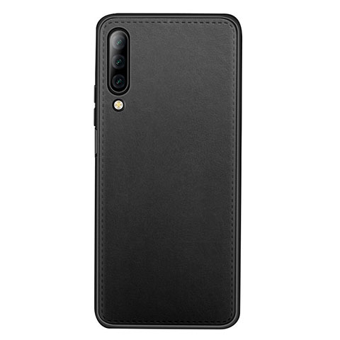 Custodia Lusso Pelle Cover per Huawei Y9s Nero