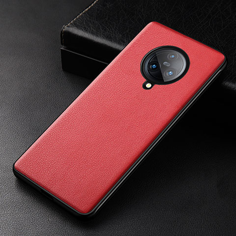 Custodia Lusso Pelle Cover per Vivo Nex 3S Rosso