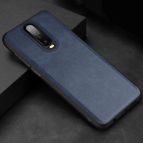 Custodia Lusso Pelle Cover per Xiaomi Redmi K30 4G Blu