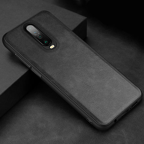 Custodia Lusso Pelle Cover per Xiaomi Redmi K30 4G Nero