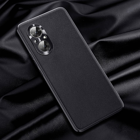 Custodia Lusso Pelle Cover QK1 per Huawei Nova 9 SE Nero