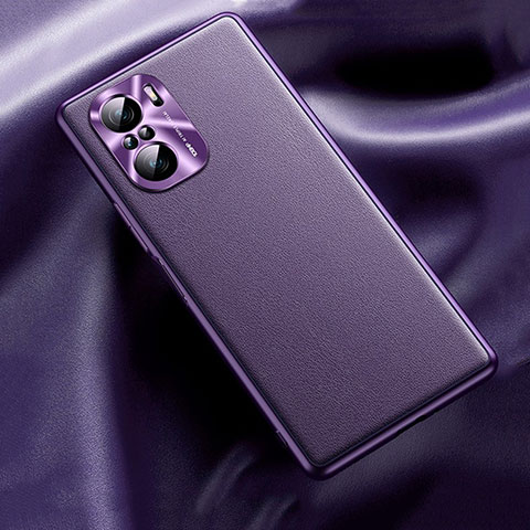 Custodia Lusso Pelle Cover QK1 per Xiaomi Mi 11i 5G Viola