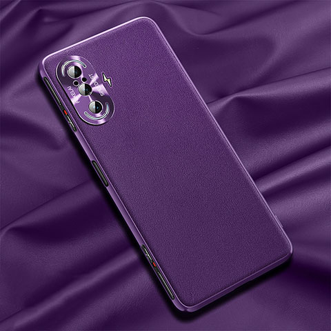 Custodia Lusso Pelle Cover QK1 per Xiaomi Poco F3 GT 5G Viola