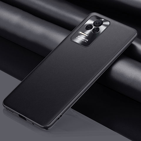 Custodia Lusso Pelle Cover QK1 per Xiaomi Poco F4 5G Nero