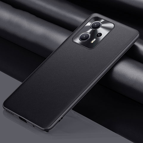 Custodia Lusso Pelle Cover QK1 per Xiaomi Poco X4 GT 5G Nero