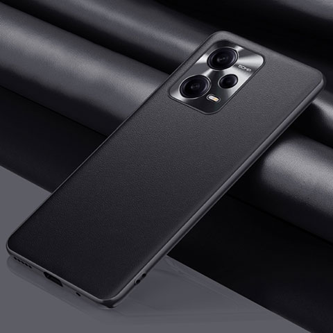 Custodia Lusso Pelle Cover QK1 per Xiaomi Poco X5 5G Nero