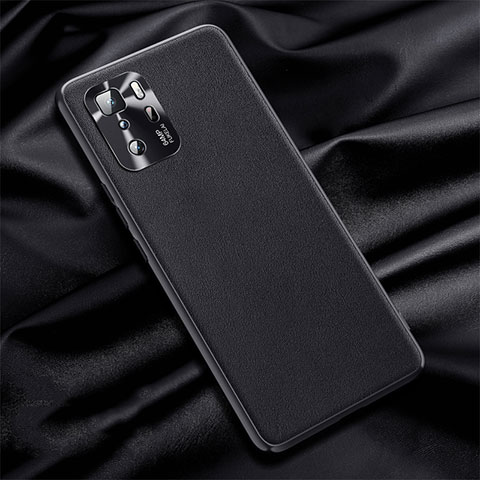 Custodia Lusso Pelle Cover QK1 per Xiaomi Redmi Note 10 Pro 5G Nero