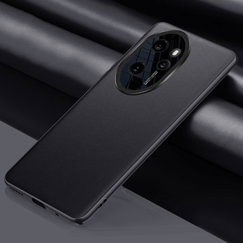 Custodia Lusso Pelle Cover QK2 per Huawei Honor 100 Pro 5G Nero