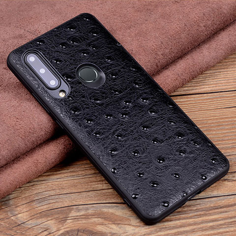 Custodia Lusso Pelle Cover R02 per Huawei Honor 20E Nero