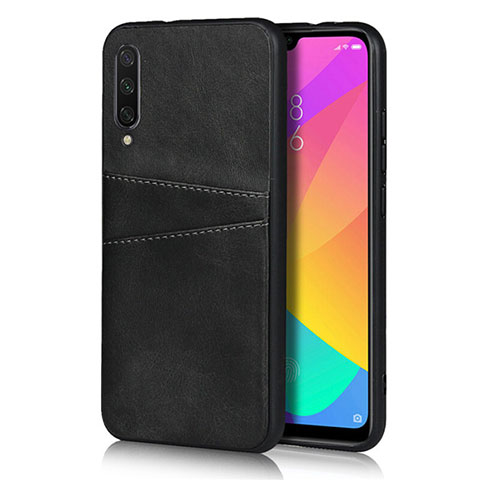 Custodia Lusso Pelle Cover R02 per Xiaomi Mi A3 Nero