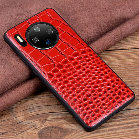 Custodia Lusso Pelle Cover R03 per Huawei Mate 30 5G Rosso