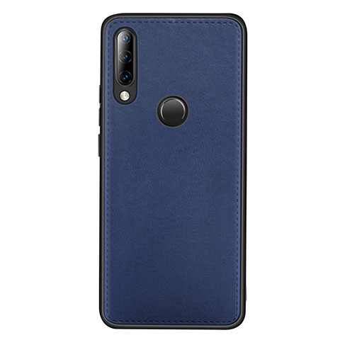 Custodia Lusso Pelle Cover R03 per Huawei P30 Lite New Edition Blu