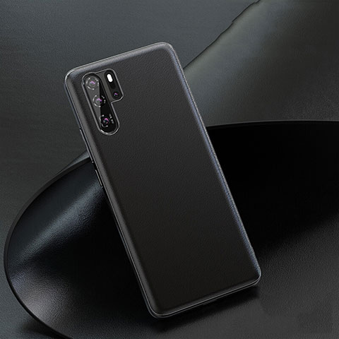 Custodia Lusso Pelle Cover R03 per Huawei P30 Pro Nero