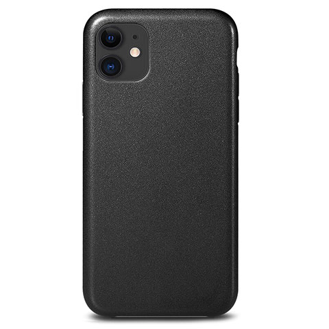 Custodia Lusso Pelle Cover R04 per Apple iPhone 11 Nero