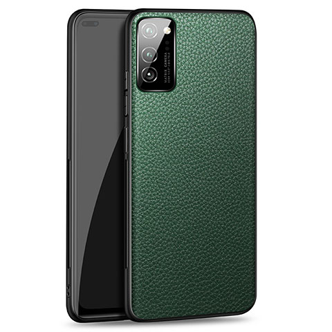 Custodia Lusso Pelle Cover R04 per Huawei Honor V30 Pro 5G Marrone