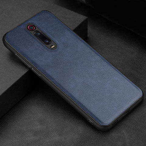 Custodia Lusso Pelle Cover R04 per Xiaomi Mi 9T Pro Blu