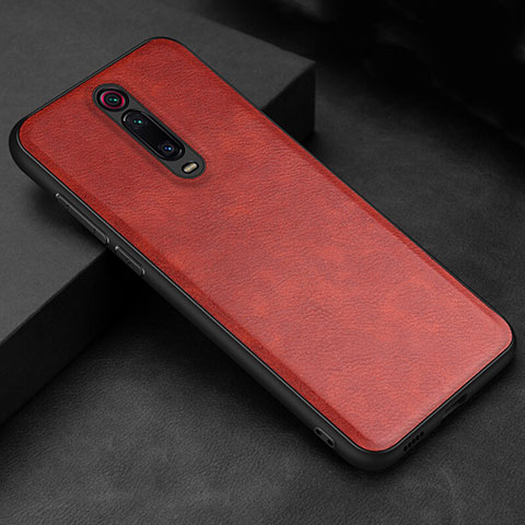 Custodia Lusso Pelle Cover R04 per Xiaomi Mi 9T Pro Rosso