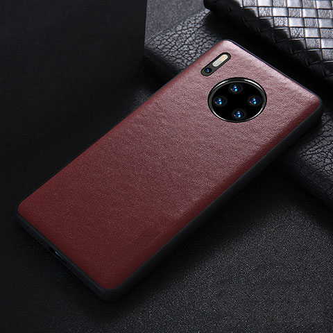 Custodia Lusso Pelle Cover R05 per Huawei Mate 30 Rosso Rosa