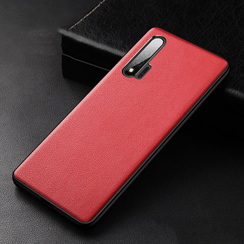 Custodia Lusso Pelle Cover R06 per Huawei Nova 6 5G Rosso