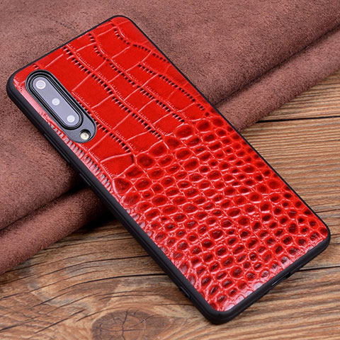 Custodia Lusso Pelle Cover R06 per Xiaomi Mi A3 Rosso