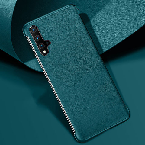 Custodia Lusso Pelle Cover R08 per Huawei Nova 5 Pro Verde