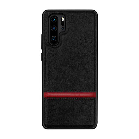 Custodia Lusso Pelle Cover R10 per Huawei P30 Pro New Edition Nero