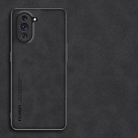 Custodia Lusso Pelle Cover S01 per Huawei Nova 10 Nero