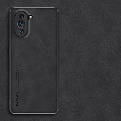 Custodia Lusso Pelle Cover S01 per Huawei Nova 10 Pro Nero