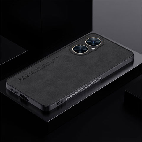 Custodia Lusso Pelle Cover S01 per Huawei Nova 11i Nero